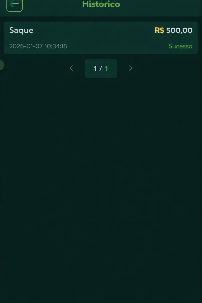 deu green na minha net 